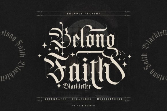 Belong Faith Font for Creative Projects