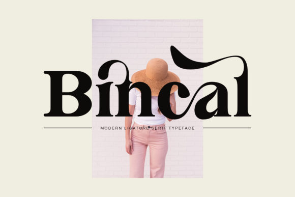 Bincal: A Stylish Serif Font for Creators