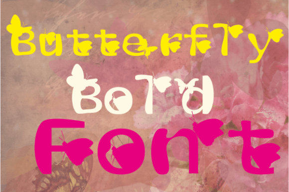 Butterfly Bold: A Font for Playful Campaigns