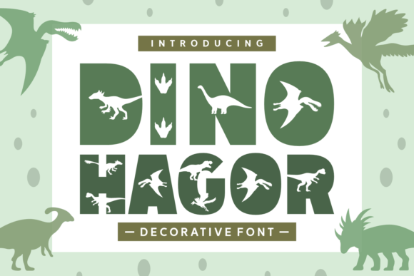Dino Hagor: A Bold Font for Creative Campaigns