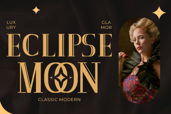 Eclipse Moon: A Bold Serif Font for Business