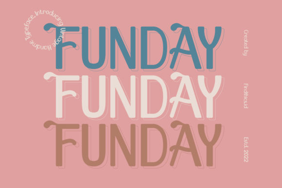 Funday: A Bold Font for Business Branding