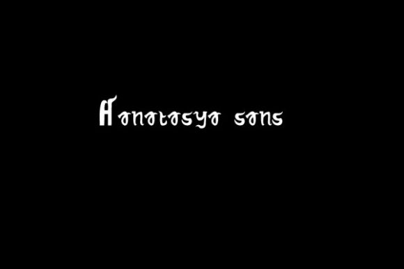 Hanatasya Sans: A Bold Display Font