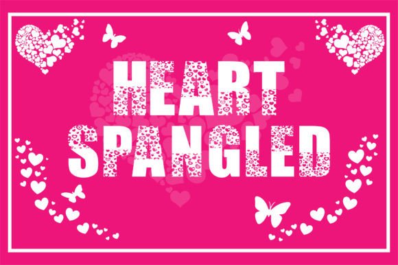 Heart Spangled Font