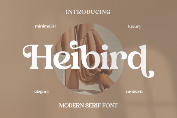 Heibird: A Bold Serif for Web Design