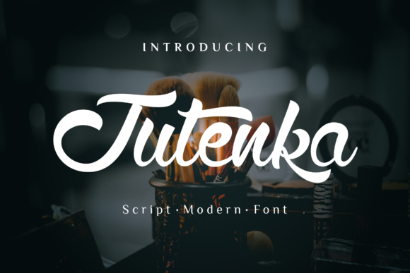 Jutenka: A Bold Script Font for Business