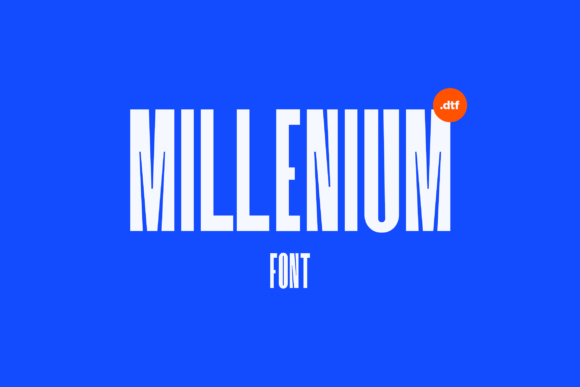 Millenium: A Bold Type for Editorial Design