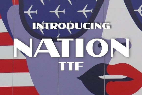 Nation: A Bold Sans Serif Font