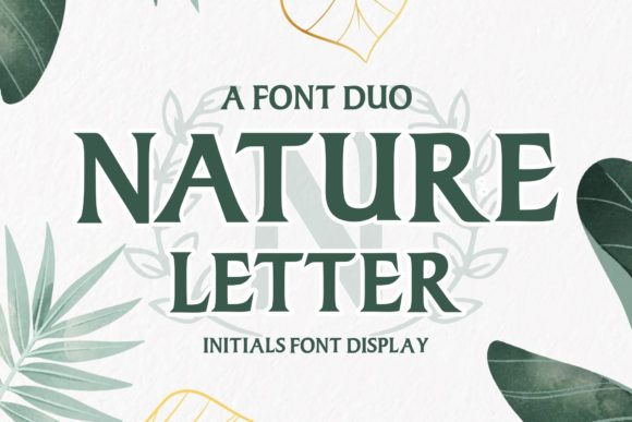 Nature Letter: A Bold Serif for Impactful Campaigns