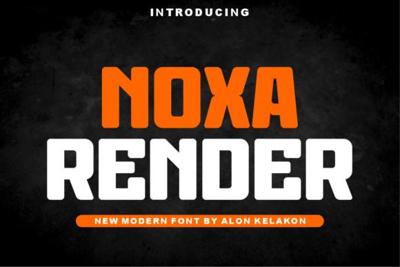 Noxa Render: A Bold Sans Serif for Web Design