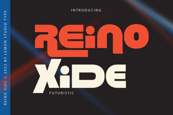 Reino Xide: A Futuristic Font for Web Design