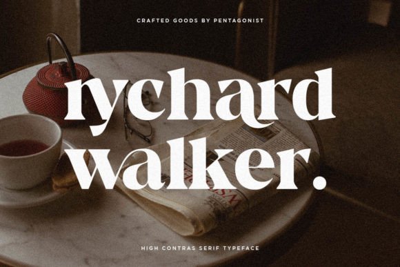Rychard Walker Font: Elegant & Playful