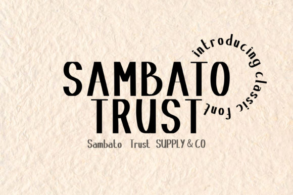 Sambat Trust: Bold & Cool Font for Creative Makers