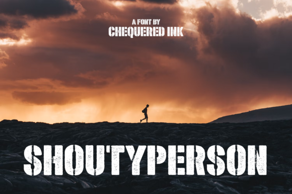 Shoutyperson: A Bold Display Font for Web Design