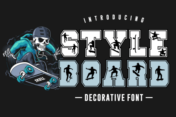 Style Board Font for Bold Design