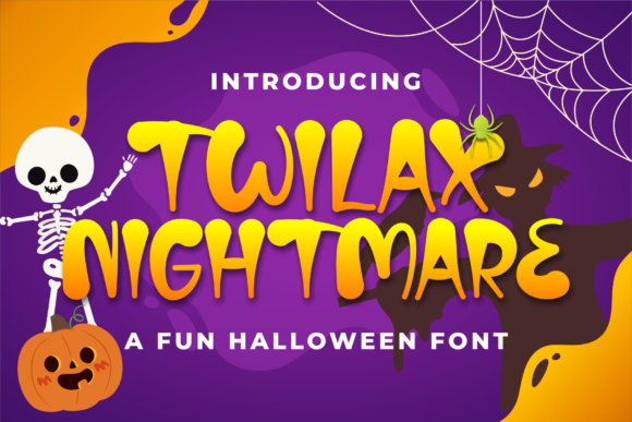 Twilax Nightmare Font for Business